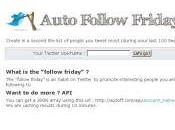 #followfriday automatiquement