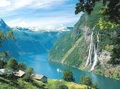 Lire norvege, fond fjords