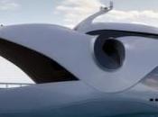 Oculus, yacht d’exception forme cétacé