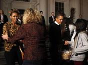 Obama reçoit enfants pour Halloween