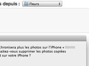 Transférer photos iPhone vers sans iPhoto