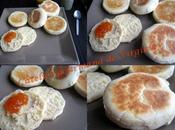 delicious English muffins, pour breakfast l'anglaise!!