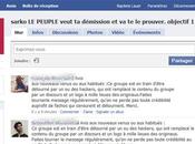 Facebook: groupe pour démission Sarko hacké faire l’éloge l’UMP