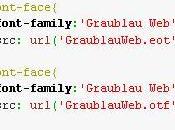 meilleure méthode pour utiliser @font-face