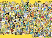 17/12 poster Simpsons avec tout habitants!