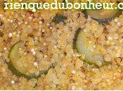Quinoa légumes fondants, sésame noisettes concassées, façon risotto Flo's dinner