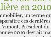 Rebonde l'immobilier 2010