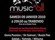 Musique Black Stamp