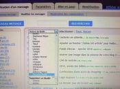 Modifier libellés plusieurs articles