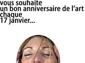 janvier ANNIVERSAIRE l'ART