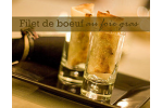 Recette Filet boeuf foie gras façon