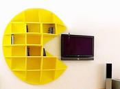 Pacman bookcase Mirko Ginepro