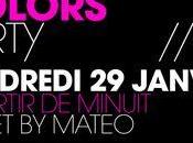 Fashion colors party vendredi janvier club tania...