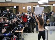 Ukraine boobs vert pour révolution orange
