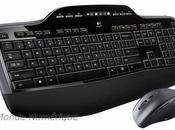 Trois d’autonomie pour nouveau clavier Logitech Wireless Desktop MK710