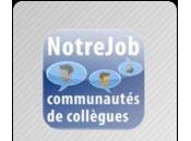 communauté NotreJob application