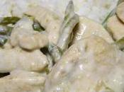 Curry poulet vert