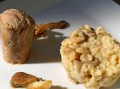 Filet mignon basse température risotto champignons truffe blanche