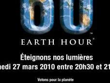 mobilisation pour Earth Hour jamais aussi importante