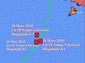 5.1, magnitude, large Côte Ouest Nouvelle Zélande Marée