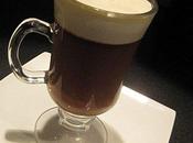 Irish coffee, après vrai, version dessert, cuillère.