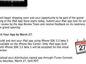 soumission applications iPad mars
