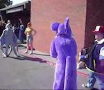 Combat Pokemon dans réelle