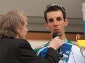Interview Laurent Mangel+22 équipes départ Giro