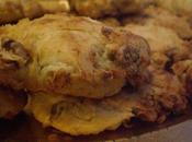 Cookies chèvre, noix arôme Basilic