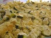 Crumble courgettes
