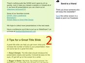 Slideshare rebondit l'actualité dans newsletter