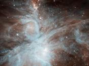nébuleuse d’Orion photographiée dans l’infrarouge télescope Spitzer