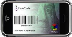 FaceCash mobile payment application