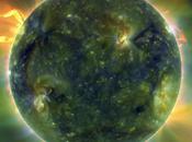 Premières observations Soleil avec satellite magnifique