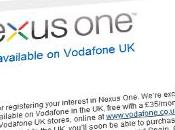Nexus arrive chez Vodafone