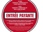 'Entrée payante' payez entrant dans commerces, pour "sortir "d'un monde homophobe