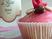 Cupcake l'eau Rose pour Fête Mères