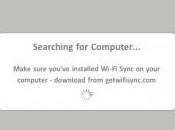 WiFiSync finalement dispo… Cydia