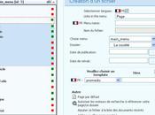 Création d'une page avec