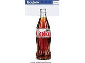 Coca crée buzz Facebook