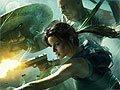 belle Lara Croft pose pour l'E3