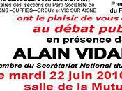 Retraites Débat public juin Soissons avec Alain Vidalies