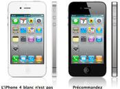 L’iPhone blanc disponible juillet