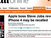 Rappel l’iPhone bourde Daily Mail