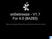 [Tuto] Jaibreak iPhone bootrom, iPod touch modèle grâce Sn0wbreeze v1.7
