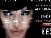 Salt Avant première Paris présence Angelina Jolie Brad Pitt