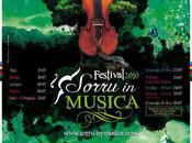 Sorru Musica 2010 partir soir jusqu'au Juillet programme