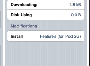 Features iPod Tweak apportant nouveautés