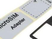 iPhone l’adaptateur microSim vers miniSim