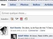 Hitler amis made Facebook